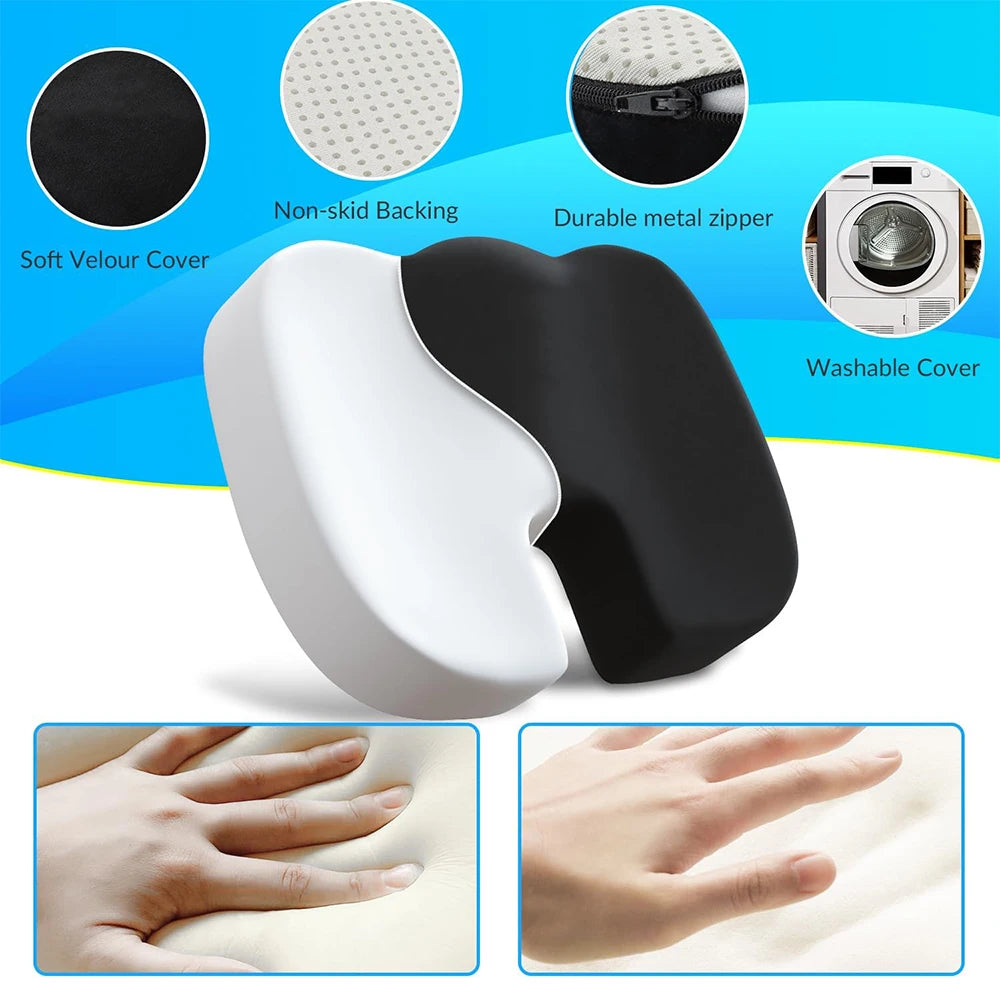 Coccyx Cushion | Memory Foam Tailbone Support