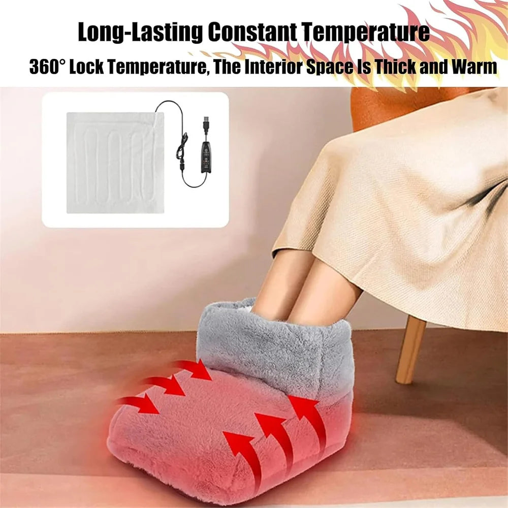 Electric Foot Warmer | USB | 3 Heat Settings