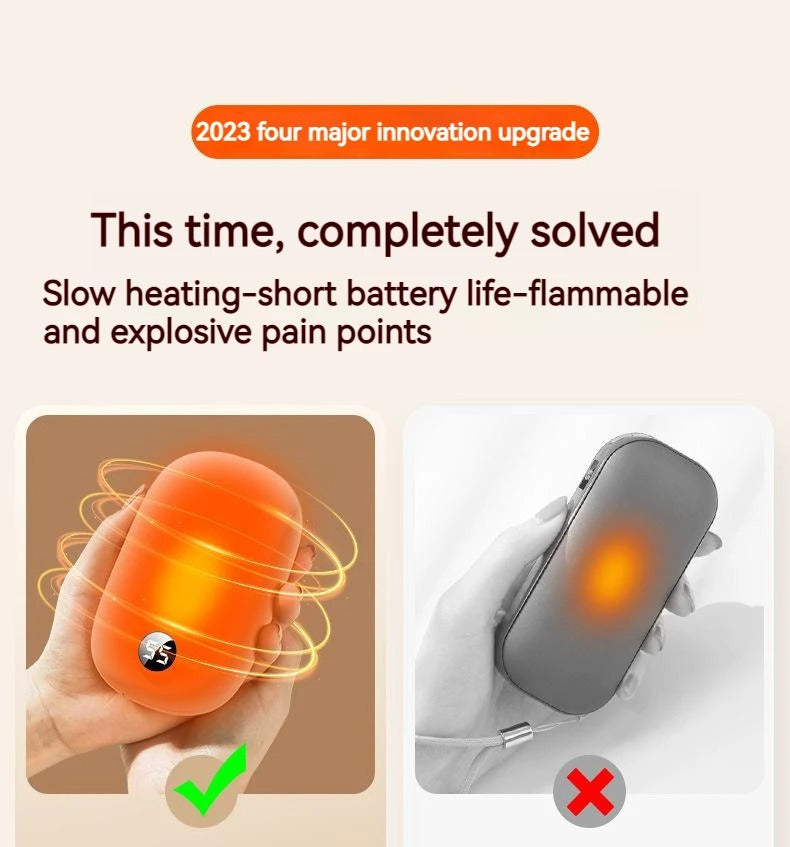 2 in 1 Hand Warmer | Power Bank | 3D Heating