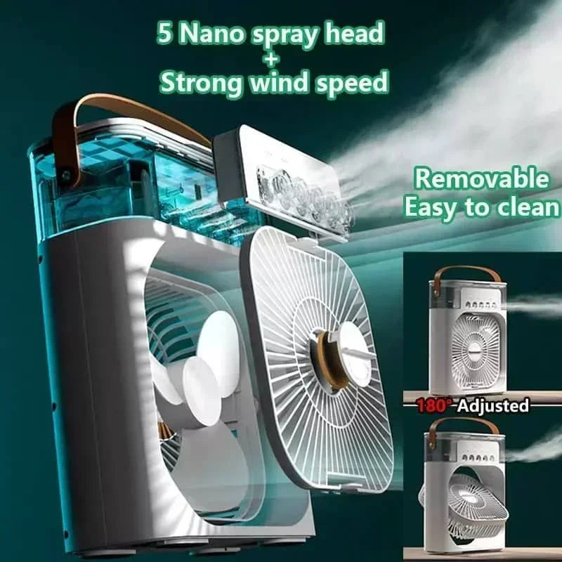3 in 1 Portable Air Cooler | Humidifier Fan