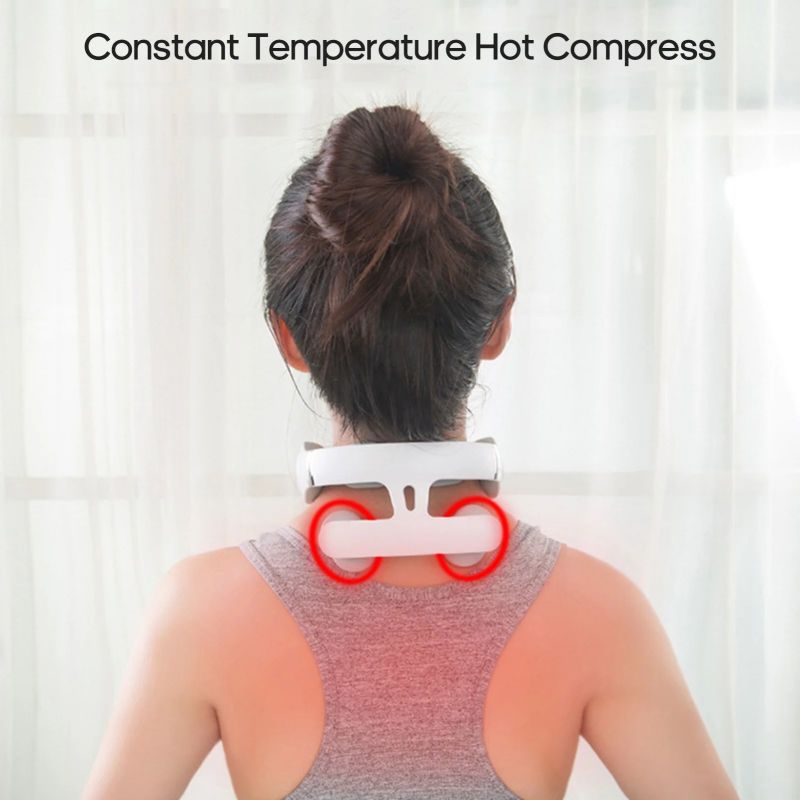 4 Head Cervical Massager | Smart Heated Neck Relief