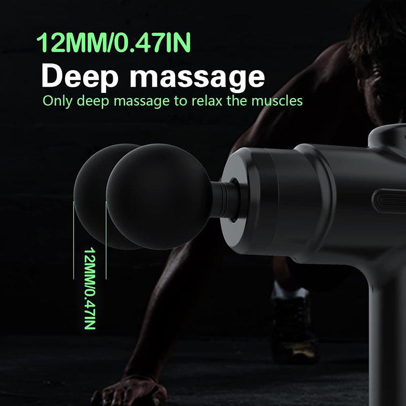 Mini Massage Gun | 8 Heads for Full-Body Use