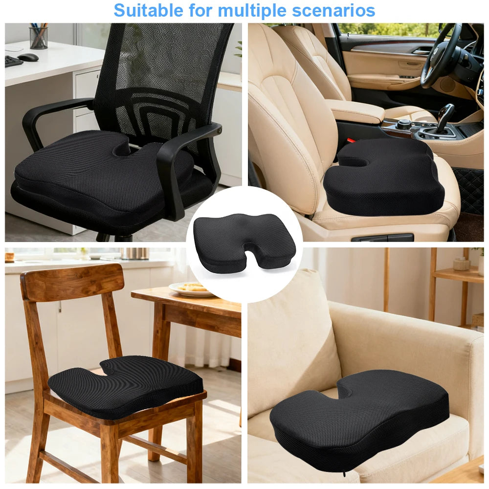 Coccyx Cushion | Memory Foam Tailbone Support