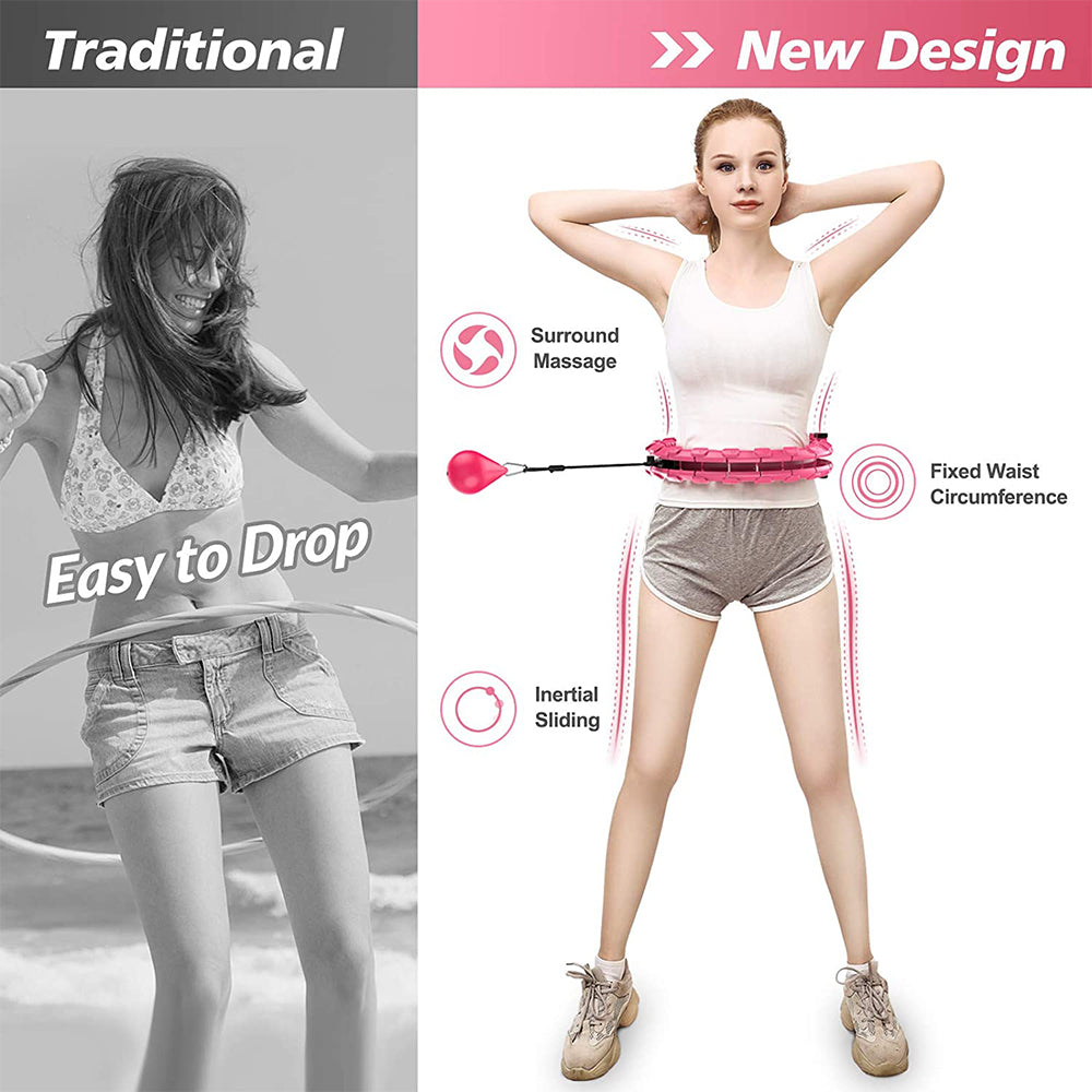 Smart Hula Hoop | Adjustable Weighted Core Trainer