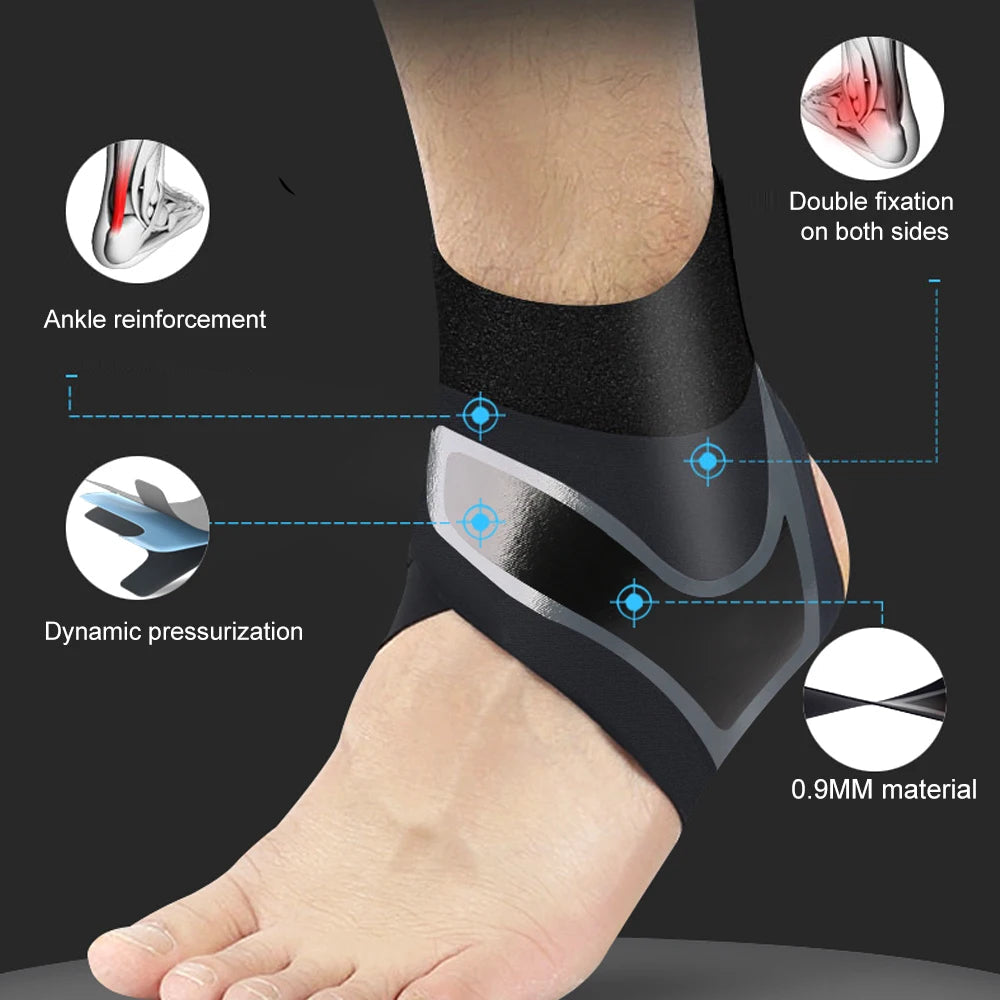 Ankle Brace Support | Adjustable Compression