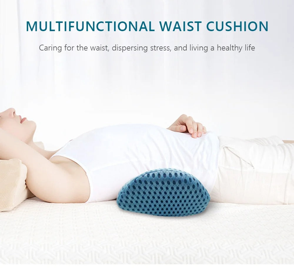 Breathable Memory Foam Lumbar Support Pillow