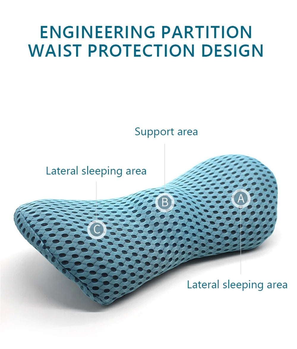 Breathable Memory Foam Lumbar Support Pillow