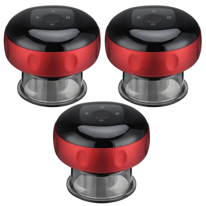 Electric Vacuum Cupping Massager | Red Light