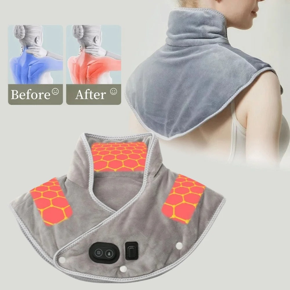 USB Neck & Shoulder Heating Pad | 3 Heat Levels