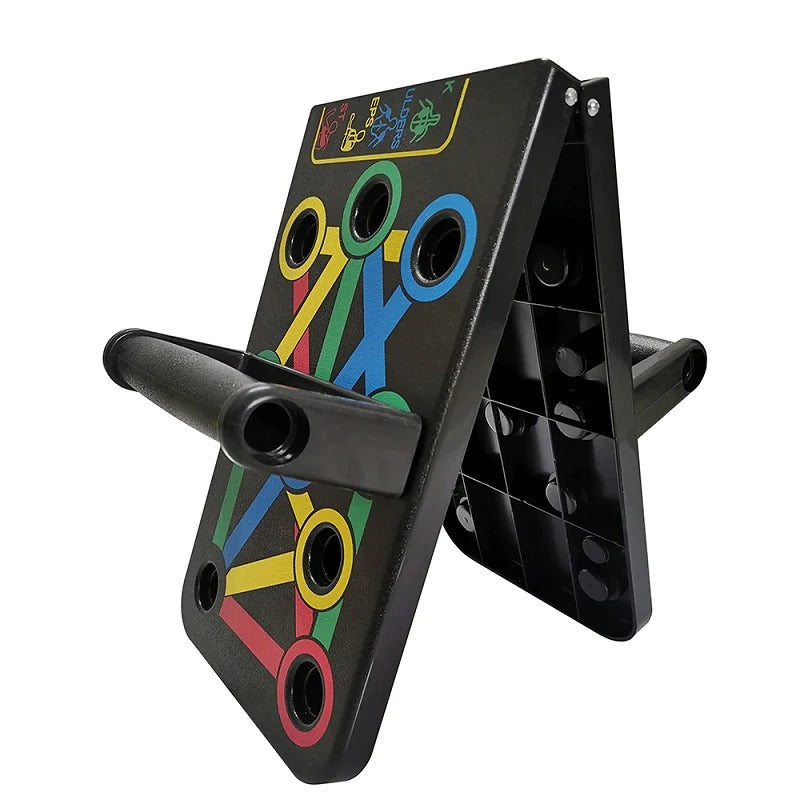 Folding Push Up Board | 14-in-1 Upper Body System