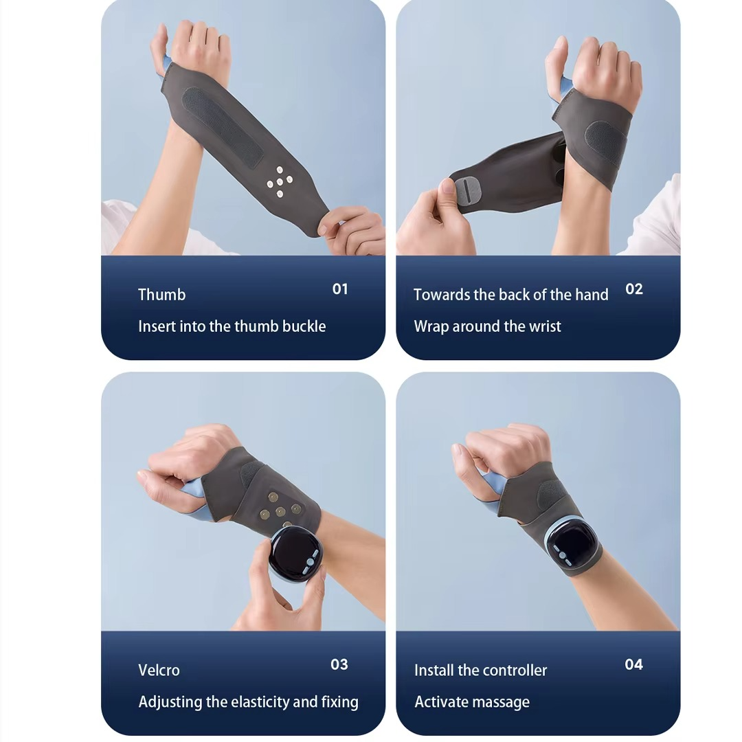 EMS Heating Wrist Brace | Tendon & Joint Support