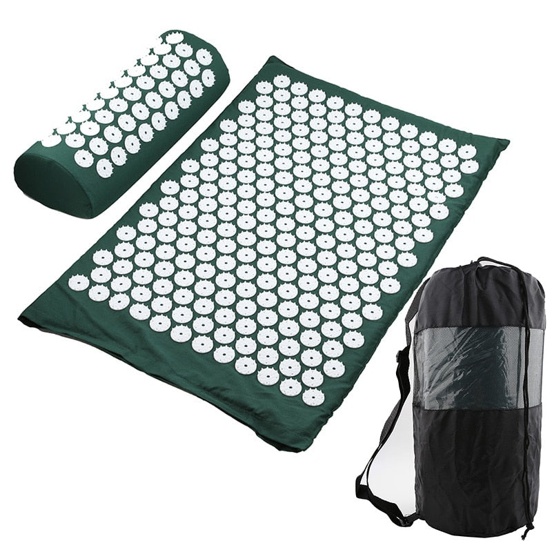 Yoga Acupressure Mat | Back & Neck Set
