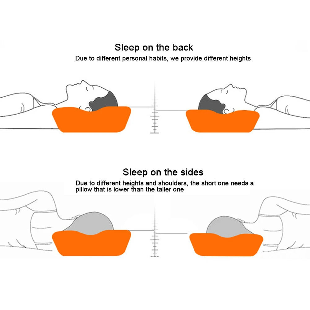 Orthopaedic Memory Foam Pillow for Neck Support