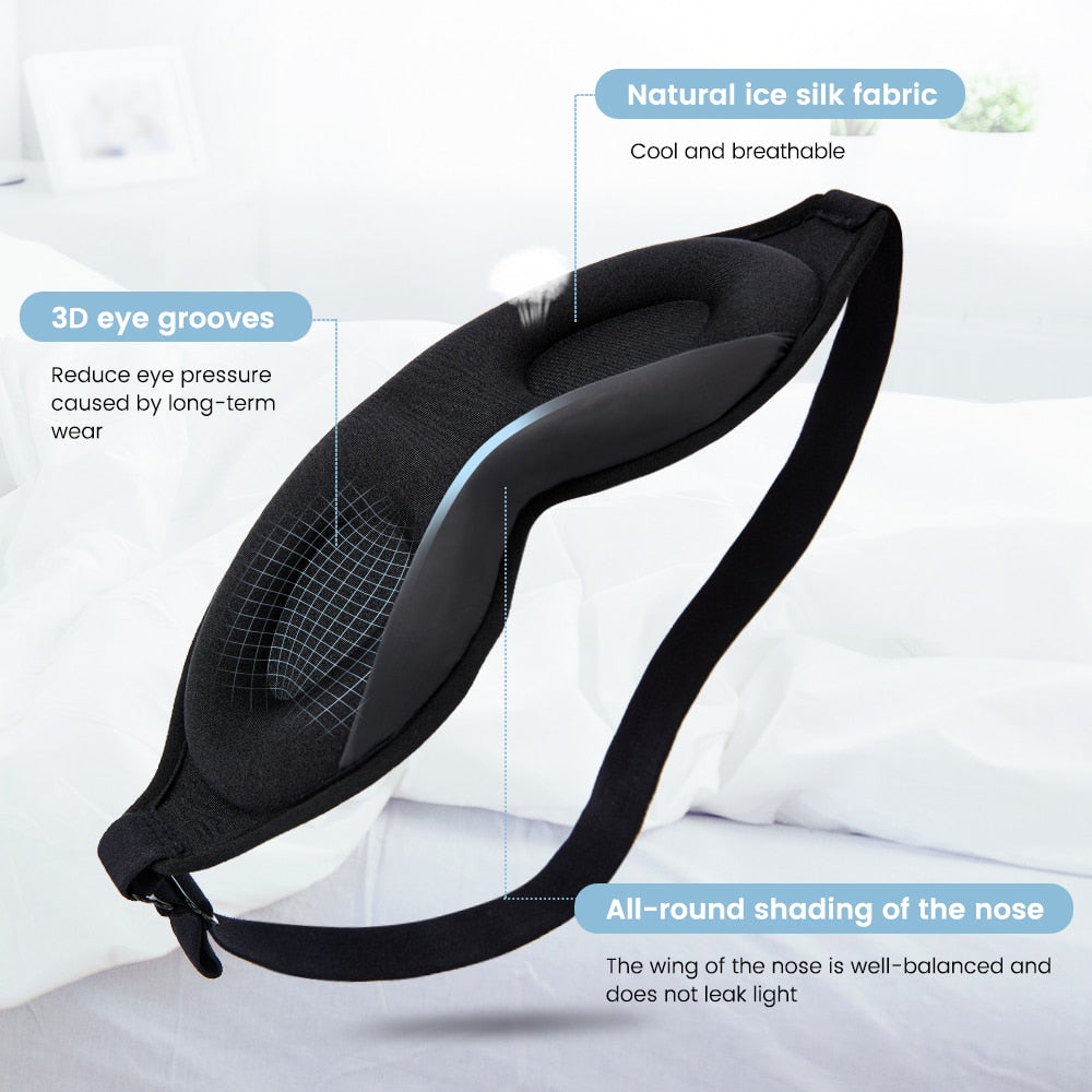 3D Sleeping Mask | Total Light Blockout Comfort
