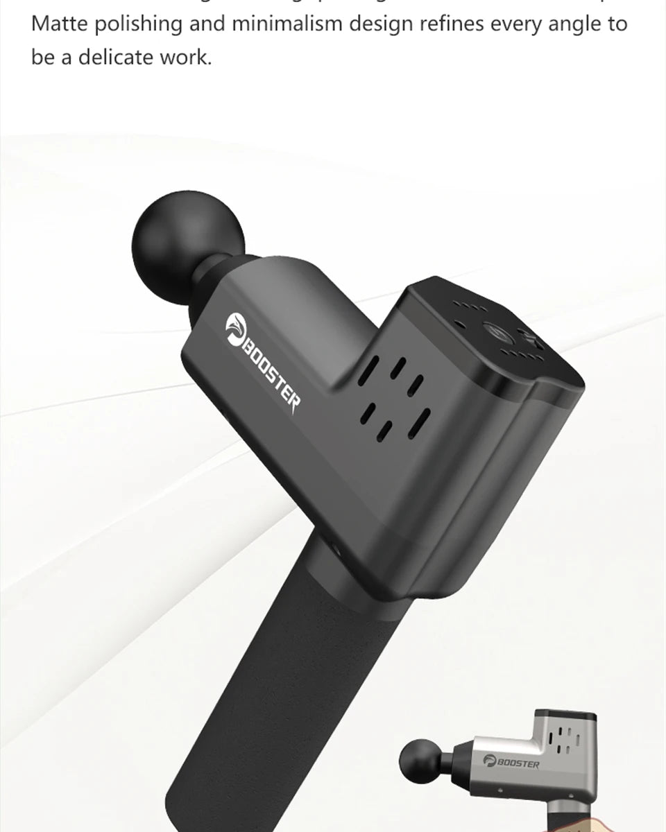 T-Series Muscle Massage Gun 12mm (1300–3300rpm)