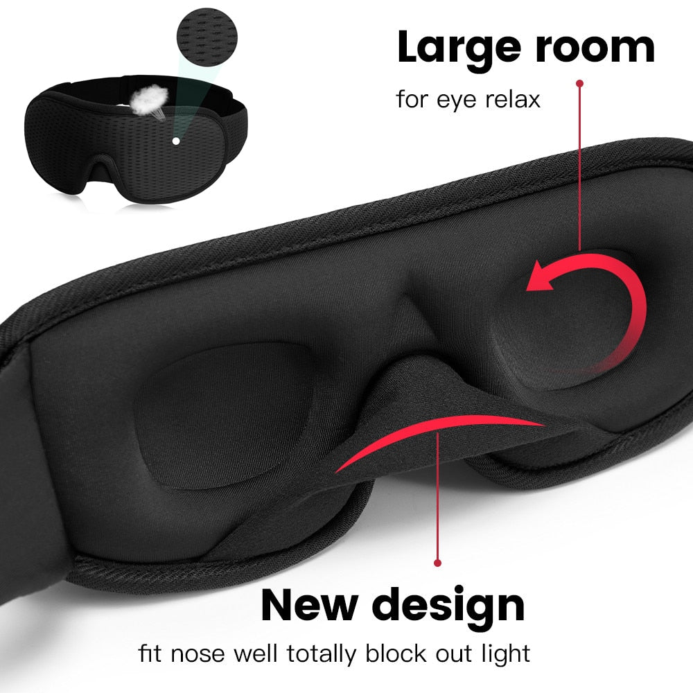 3D Sleeping Mask | Total Light Blockout Comfort