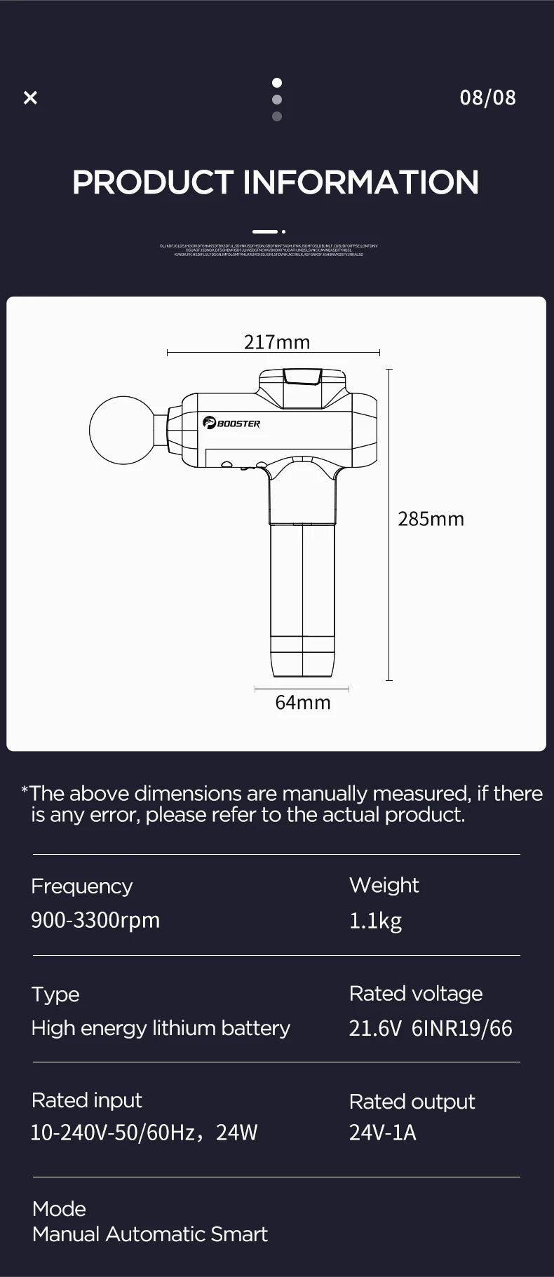 Master Massage Gun | Percussive Relief for Back & Neck