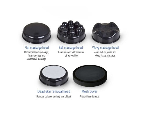 Handheld Body Massager | 4 Head Vibration