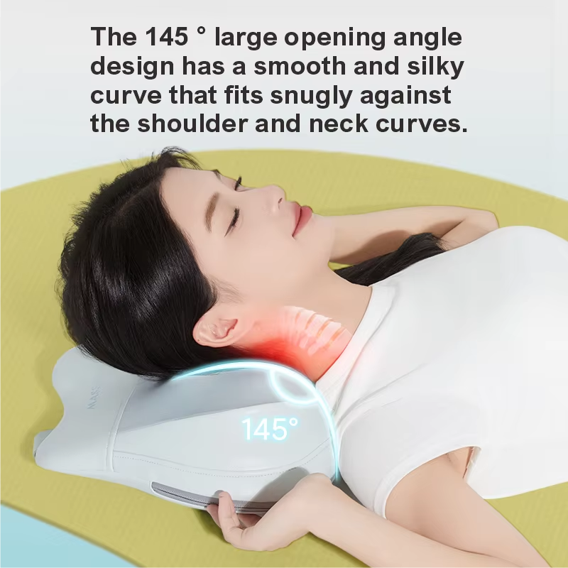 Heated Shiatsu Massage Pillow | Neck Back & Shoulders