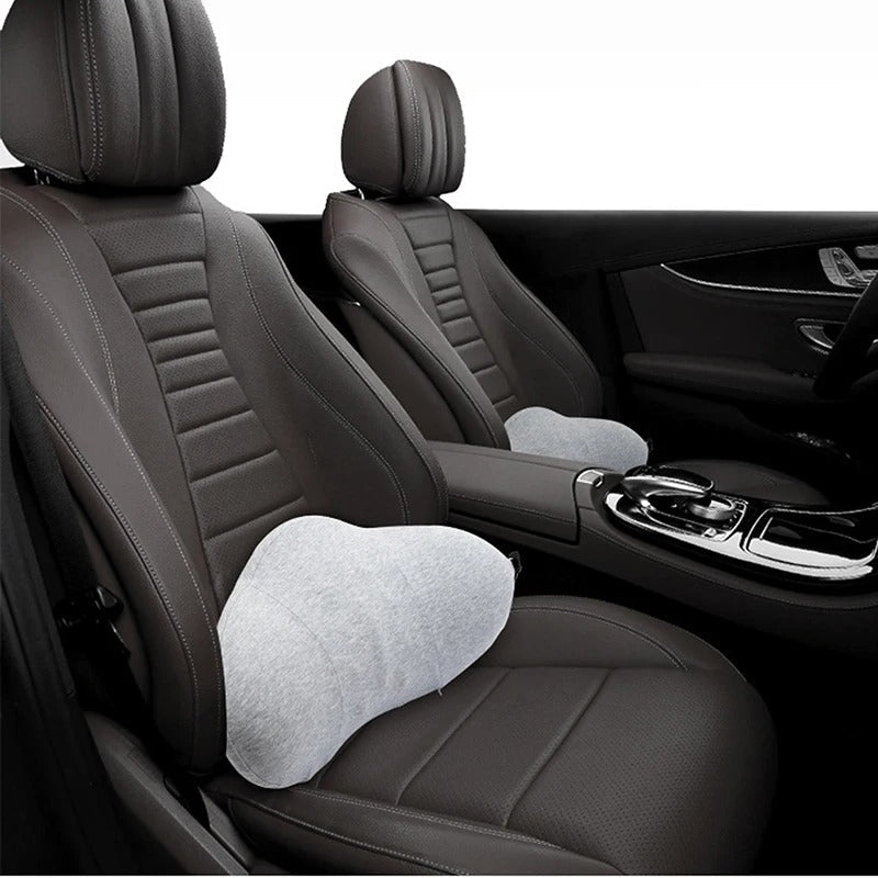 Memory Foam Lumbar Pillow | Rollable Back Support