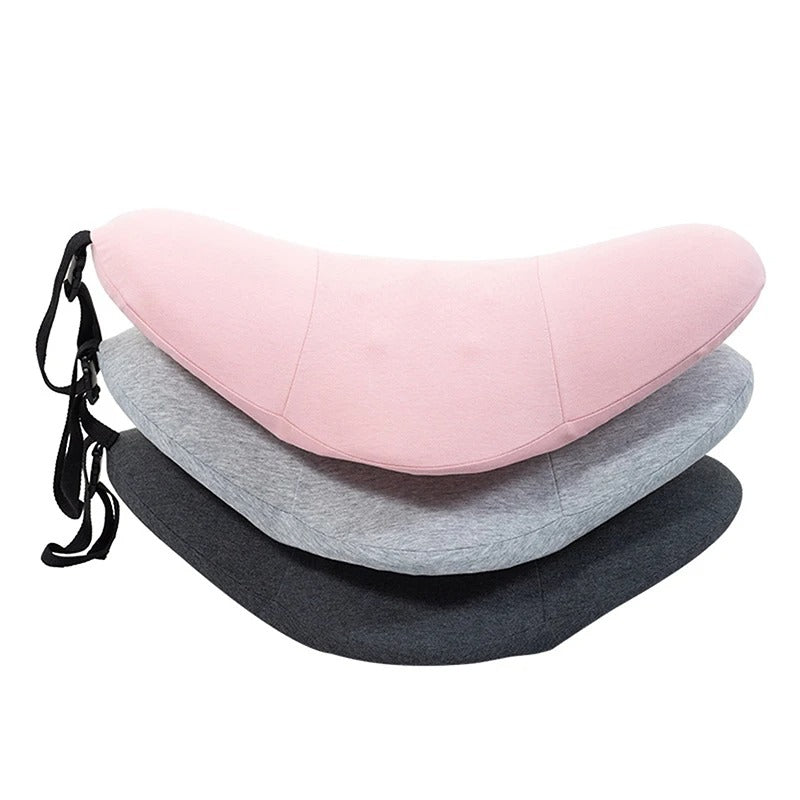 Memory Foam Lumbar Pillow | Rollable Back Support