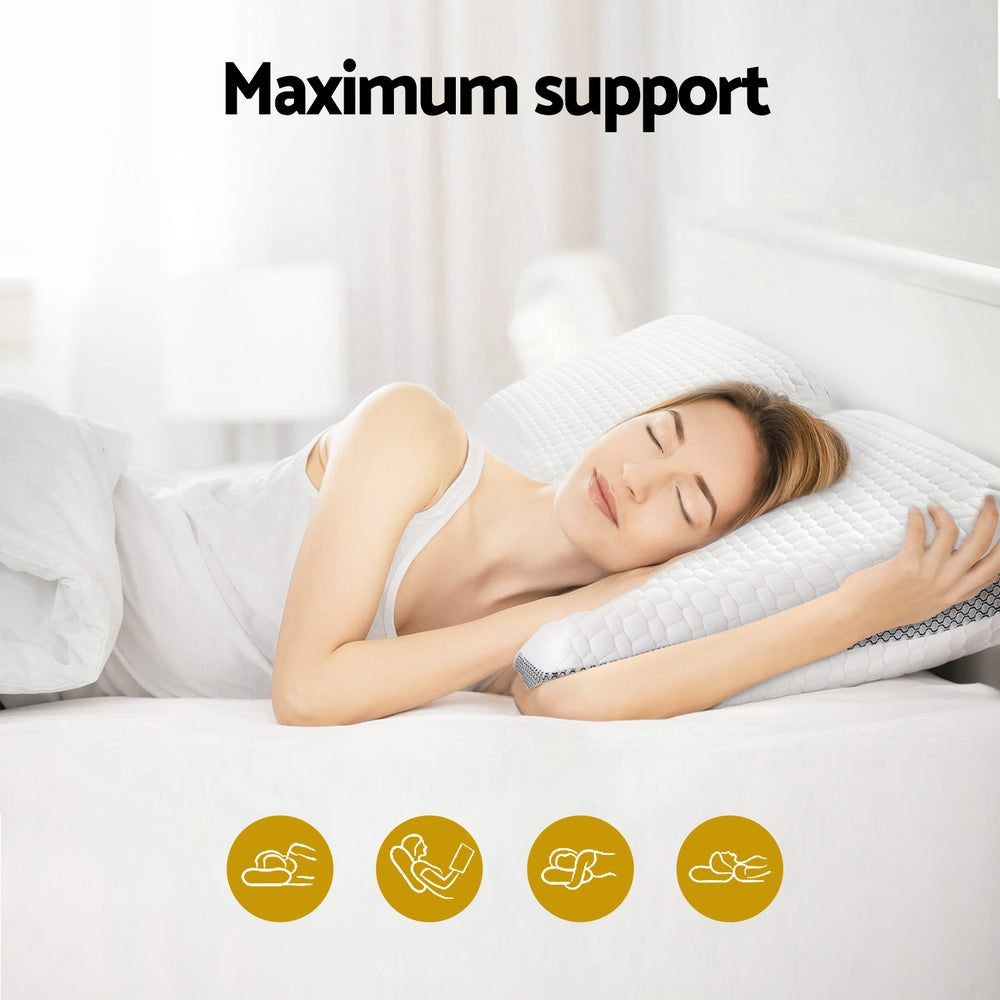 Luxury Memory Foam Support Pillow | Neck & Shoulder