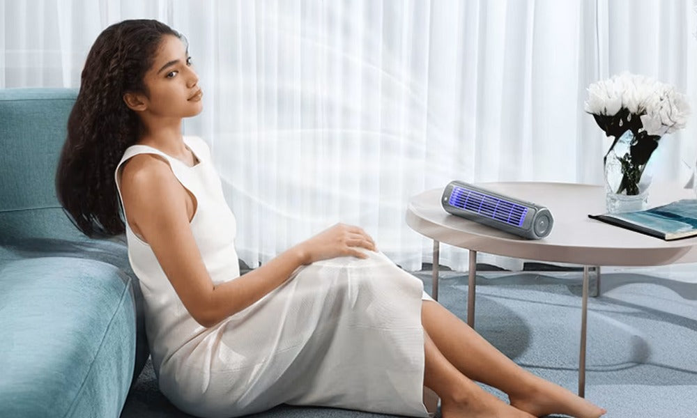 Portable Bladeless Tower Fan | Personal Fan