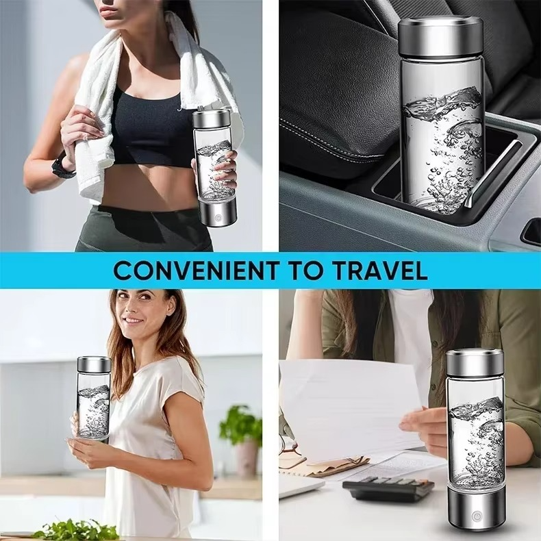Portable Hydrogen Water Cup | 420ml Bottle