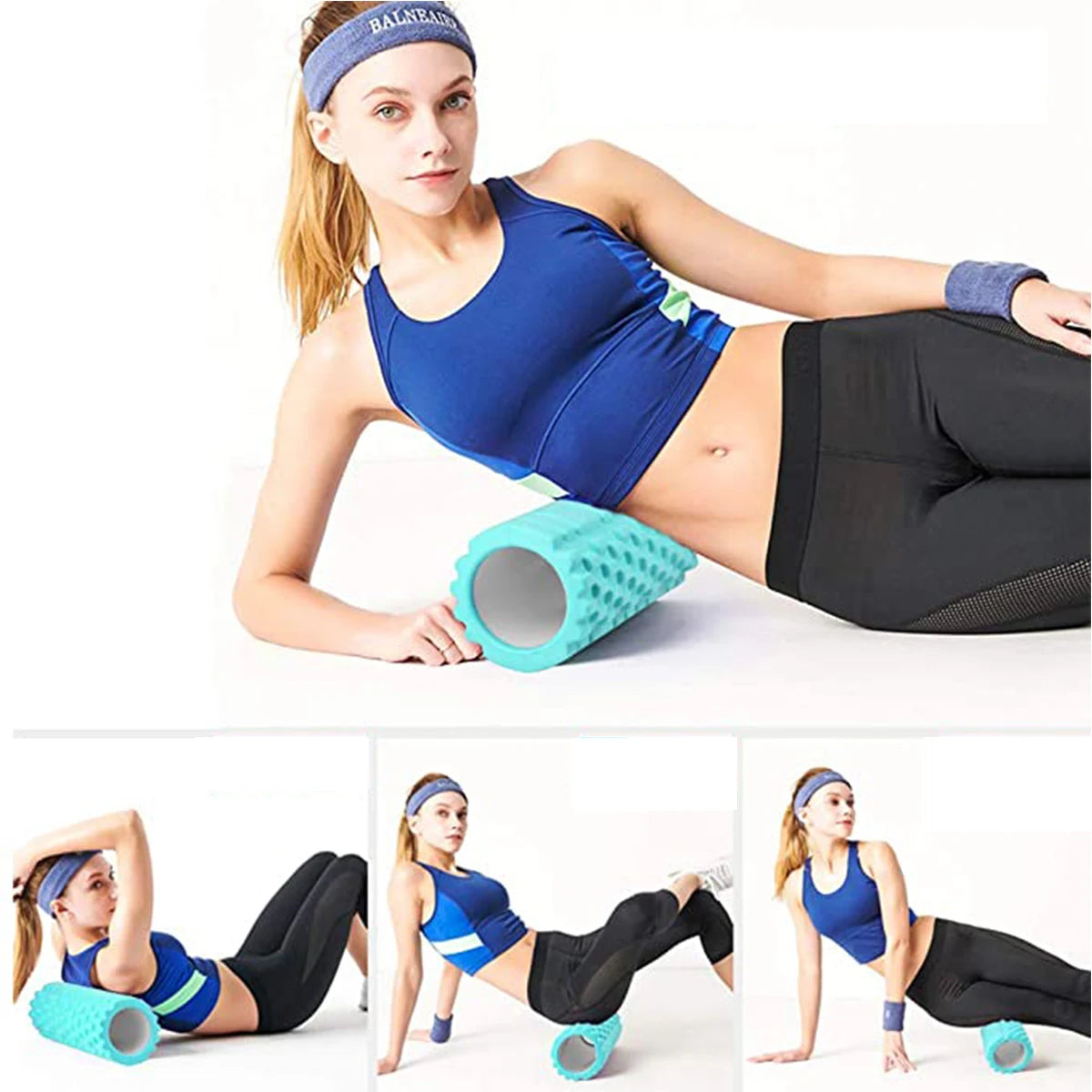 Yoga Foam Roller | 3D Textured, Full-Body Mobility