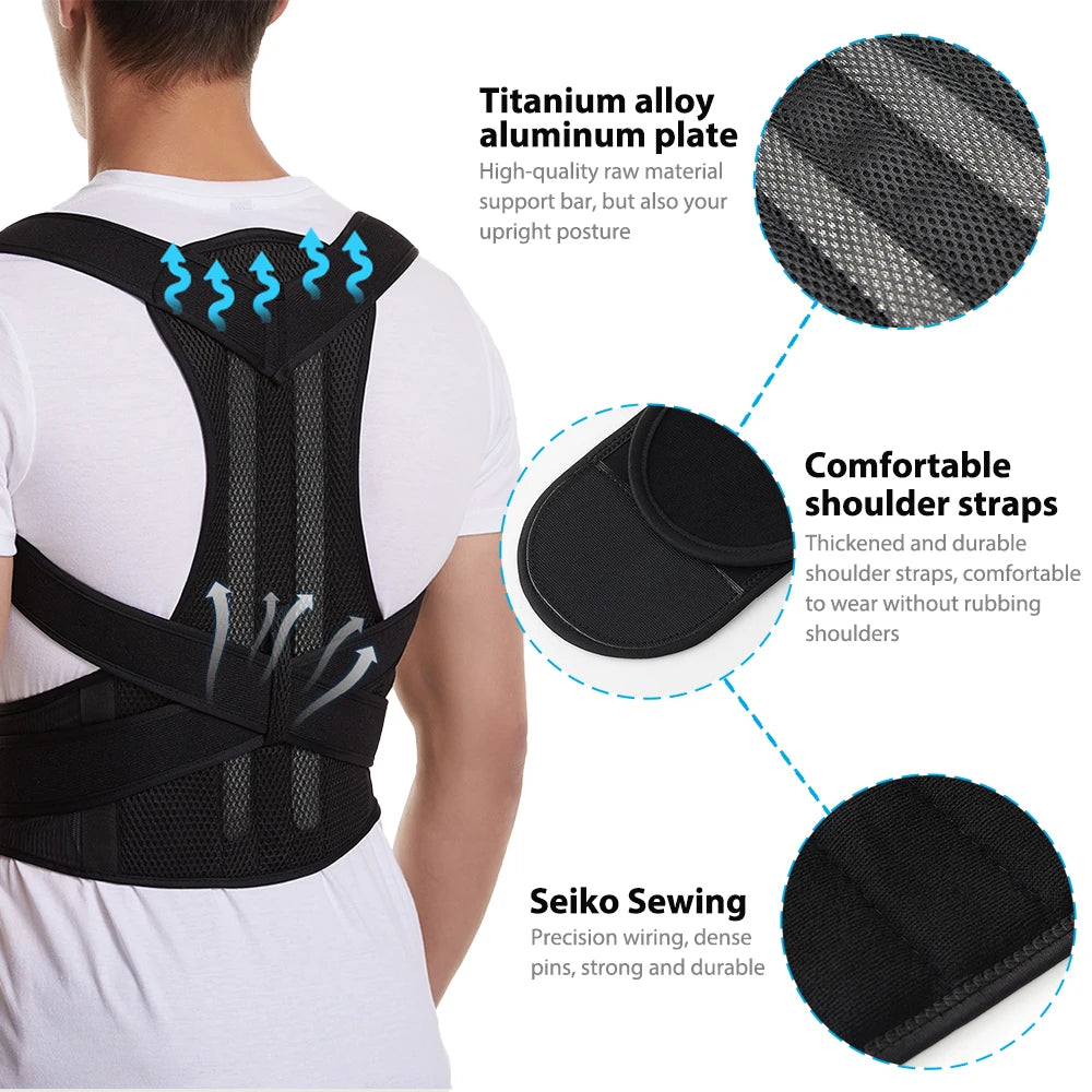 Posture Corrector Back Brace | Full Back Support