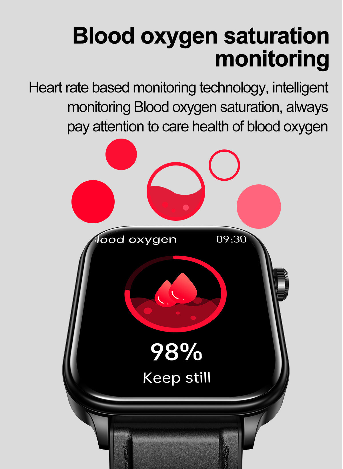 Health & Fitness Smart Watch | ECG & Activity