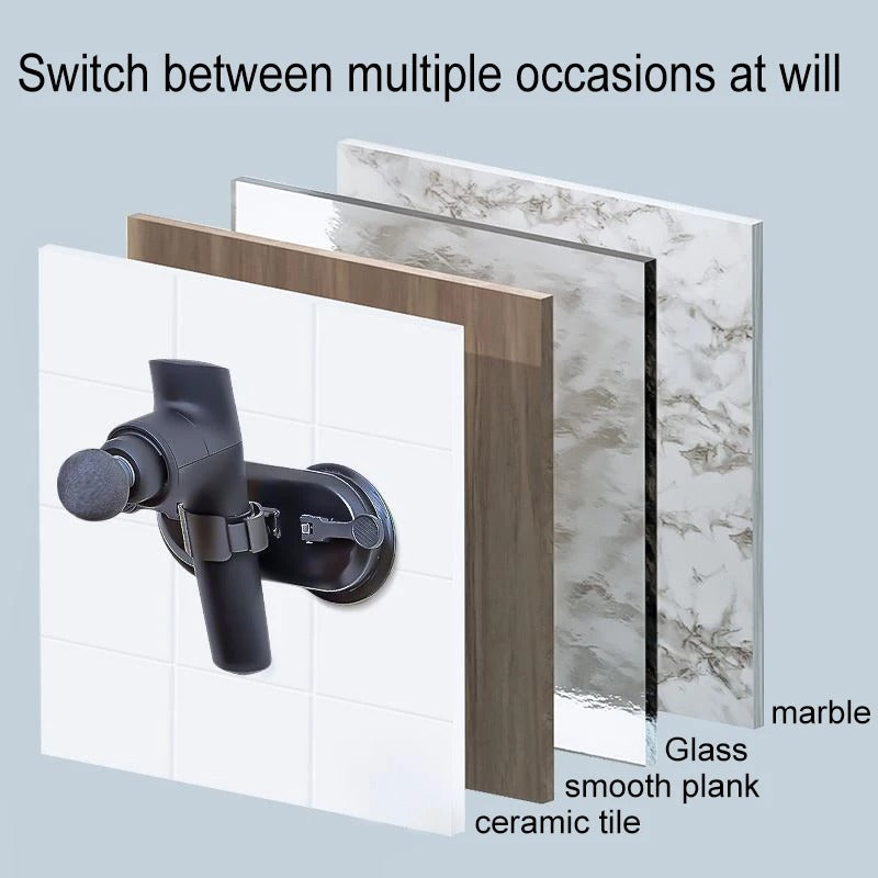 Universal Massage Gun Bracket | Wall Suction Mount
