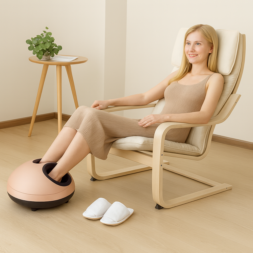 3D Shiatsu Heat Foot Massager