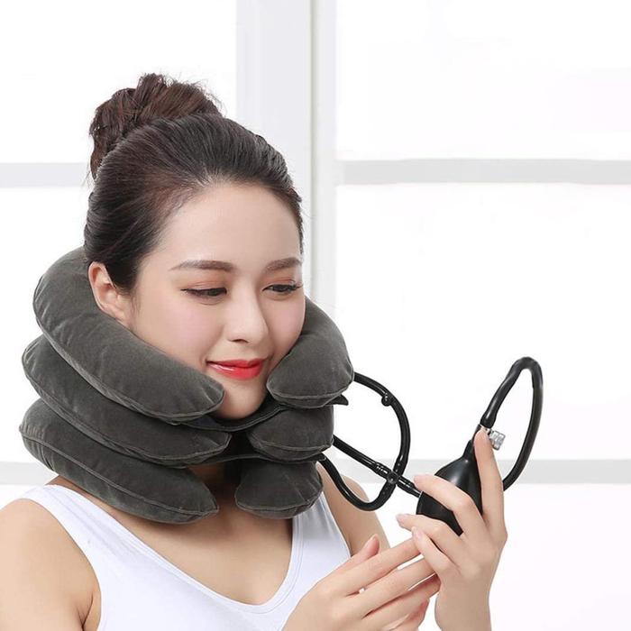Inflatable Neck Traction Collar | Adjustable Support