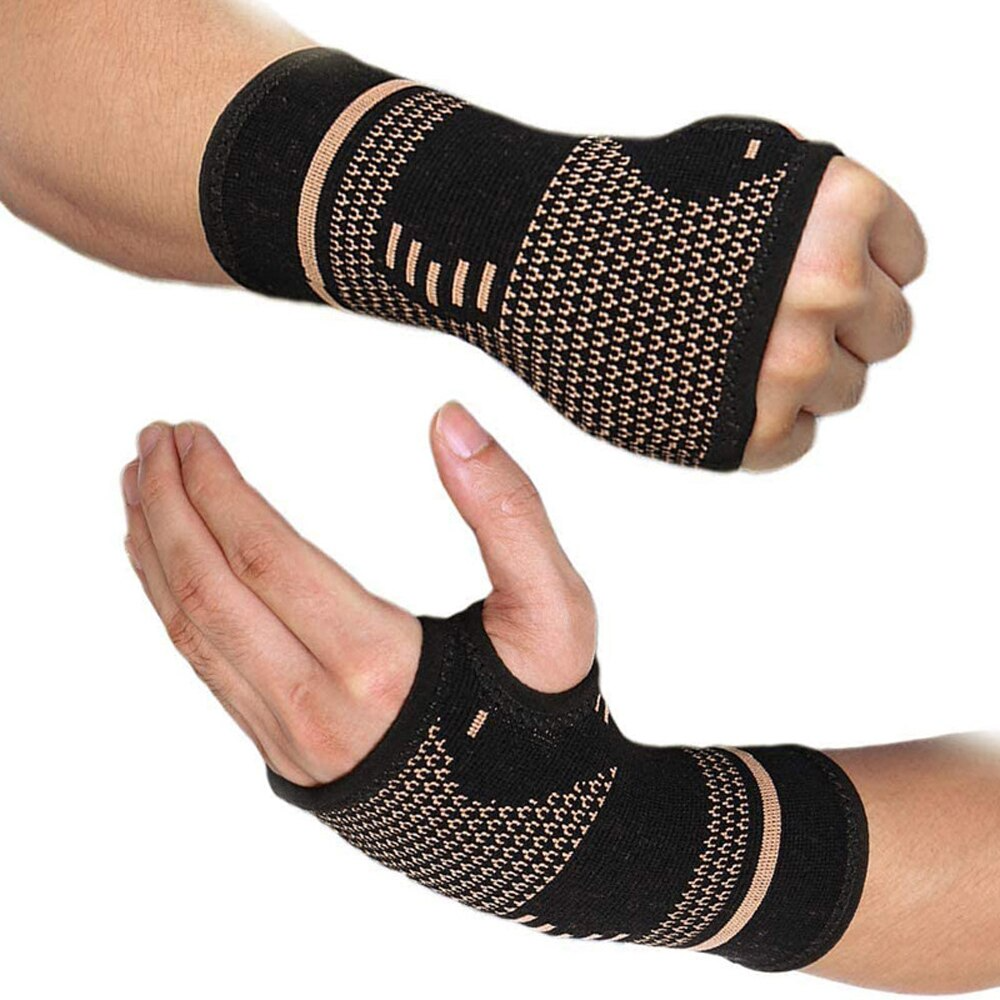 Copper Wrist Compression Sleeve | Wrist Support
