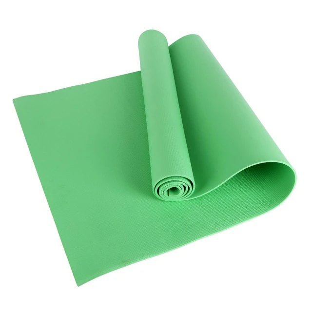 EVA yoga mat in a non-slip finish, hero front view, showing 173 × 60 × 0.4 cm size and closed-cell texture for supportive home or studio practice.
