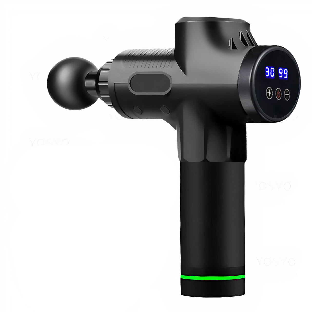 N - Professional Massage Gun - 30 Speeds/8 Heads - Touch Screen