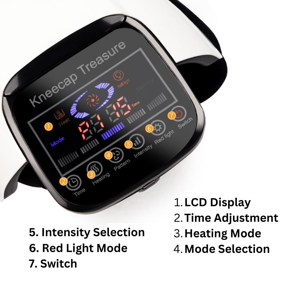 Infrared Knee Massager with Heat & Compression