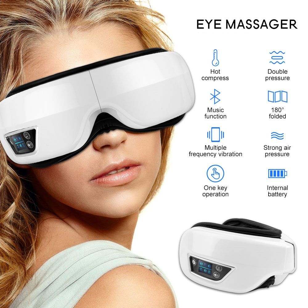 4D Eye Massager with Air Compression & Heat