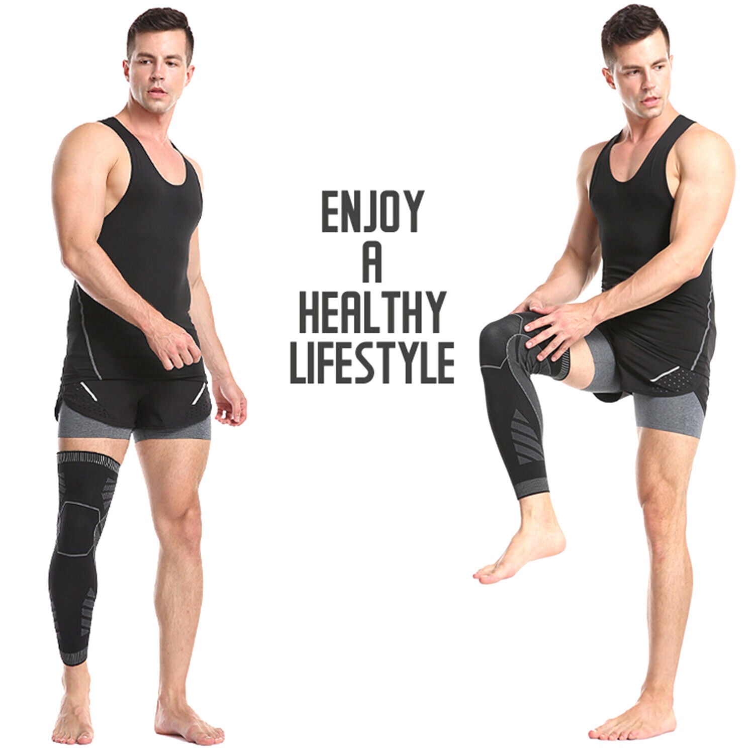 Full Leg Compression Sleeve | Graduated Support