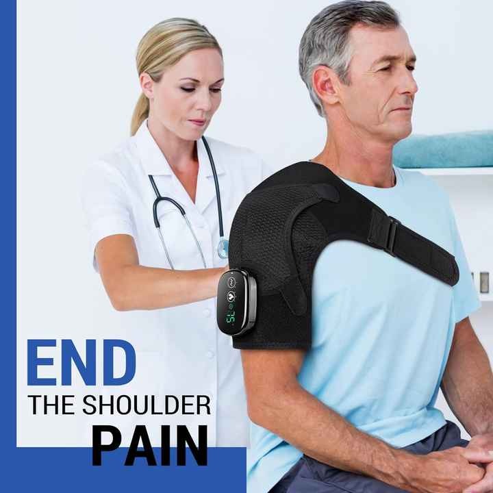 Heating Shoulder Brace | Compression & Vibration