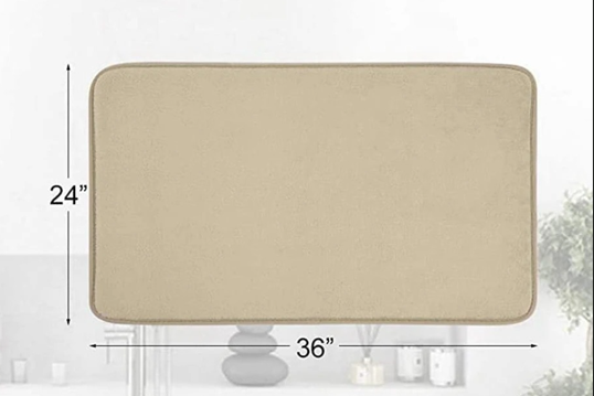Memory Foam Bath Mat | Plush Non Slip Comfort