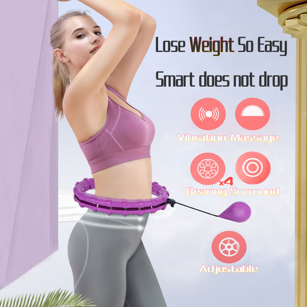 Smart Hula Hoop | Adjustable Weighted Core Trainer