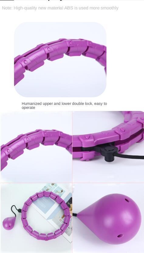 Smart Hula Hoop | Adjustable Weighted Core Trainer