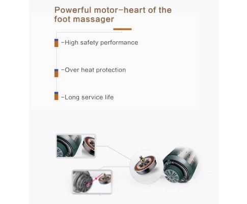 3D Shiatsu Heat Foot Massager