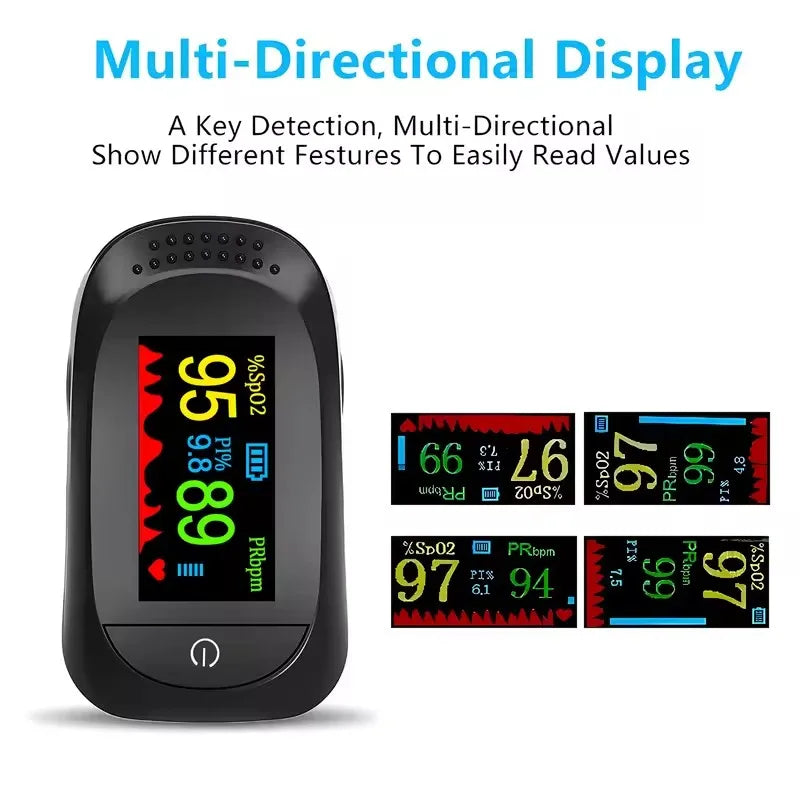 Finger Pulse Oximeter | SpO2 & Pulse Monitor