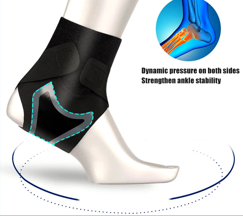 Ankle Brace Support | Adjustable Compression