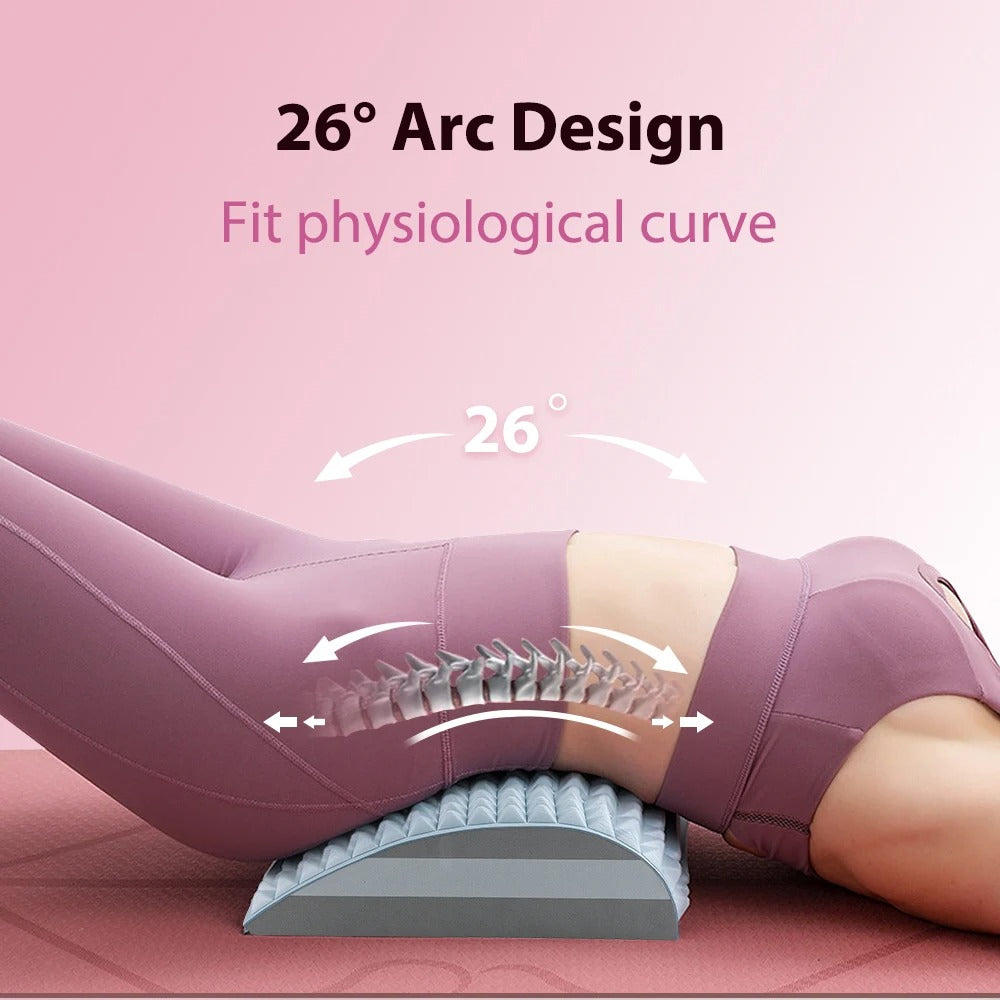 Back Stretcher | 26° Arc Support for Back & Neck
