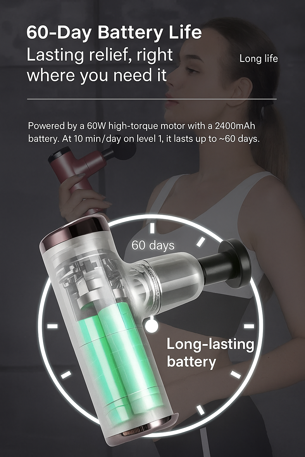 Mini Massage Gun for Full-Body Relief