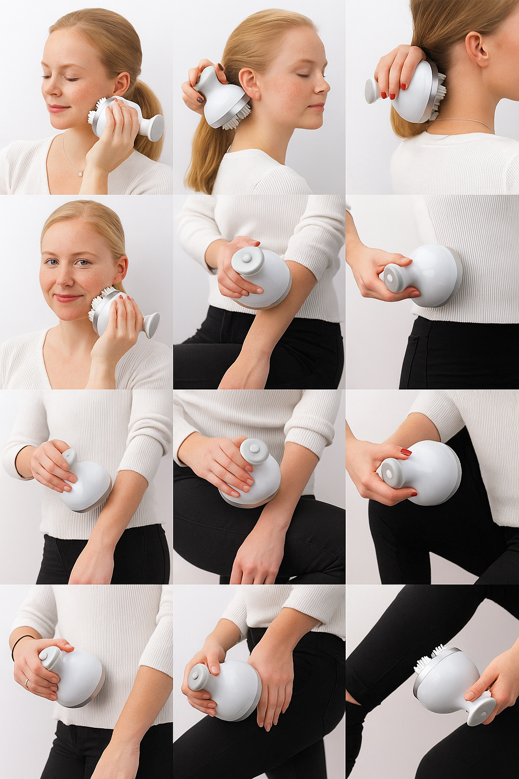 Waterproof Wireless Scalp Massager (Head)